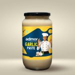 Admor Garlic Paste 1Kg Glass Jar