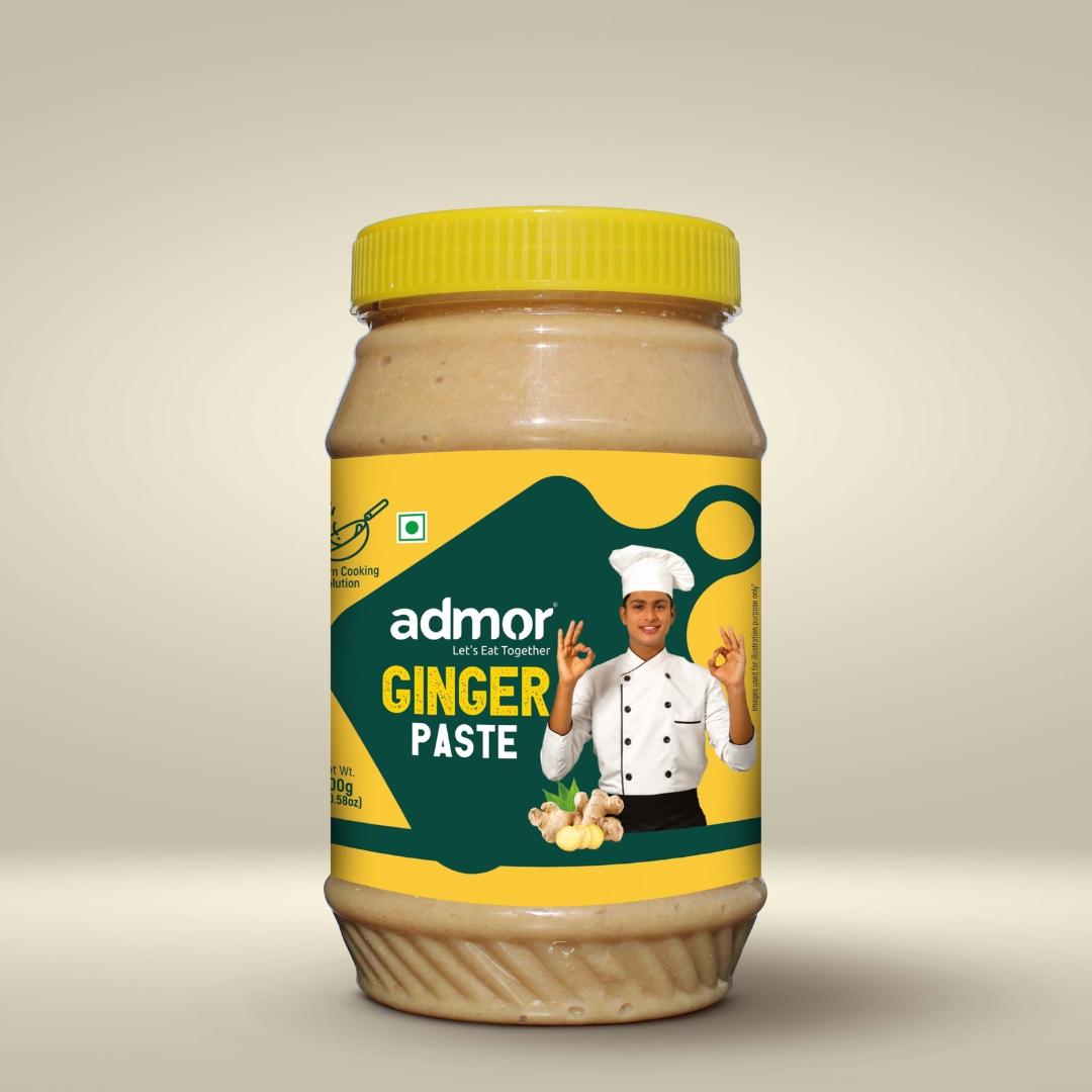 Ginger 1 kg Pate jar Admor Ginger Paste 1Kg PET Jar - Image 1